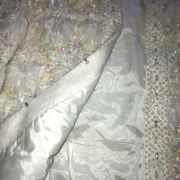 Vintage Floral Sequin Jacket - Picture 4 of 7